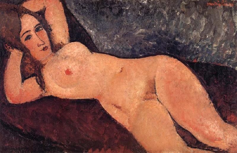 Amedeo Modigliani Nu Couche Aux Bras Leves china oil painting image